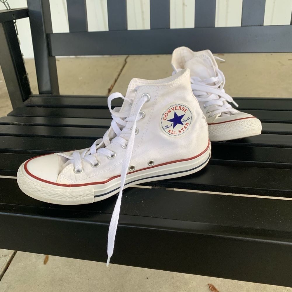 Converse All Star White High Tops